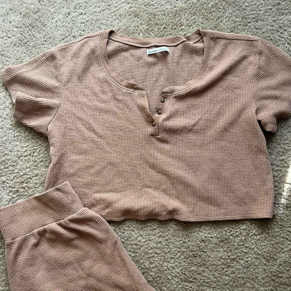 Abercrombie and fitch matching lounge set